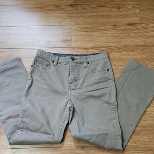 Denver Hayes Women's Tan Straight Jeans